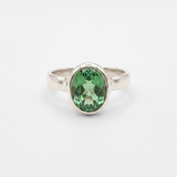 Stunning Created Emerald ring in 925 Sterling Silver, a beautiful May birthstone gift for any occasion, perfect for daily wear.