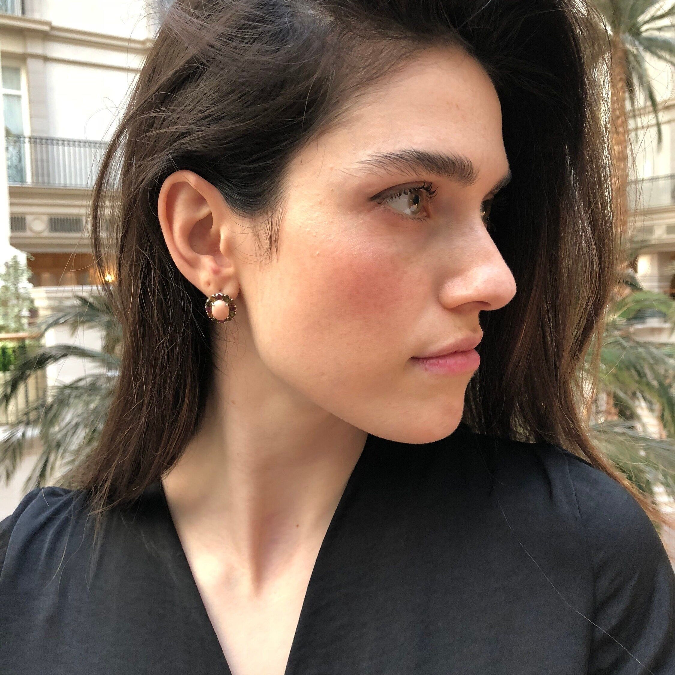 Coral Earrings, Pink Coral Earrings, Natural Coral, March Birthstone, Victorian Earrings, March Earrings, Pink Earrings, Silver Earrings,