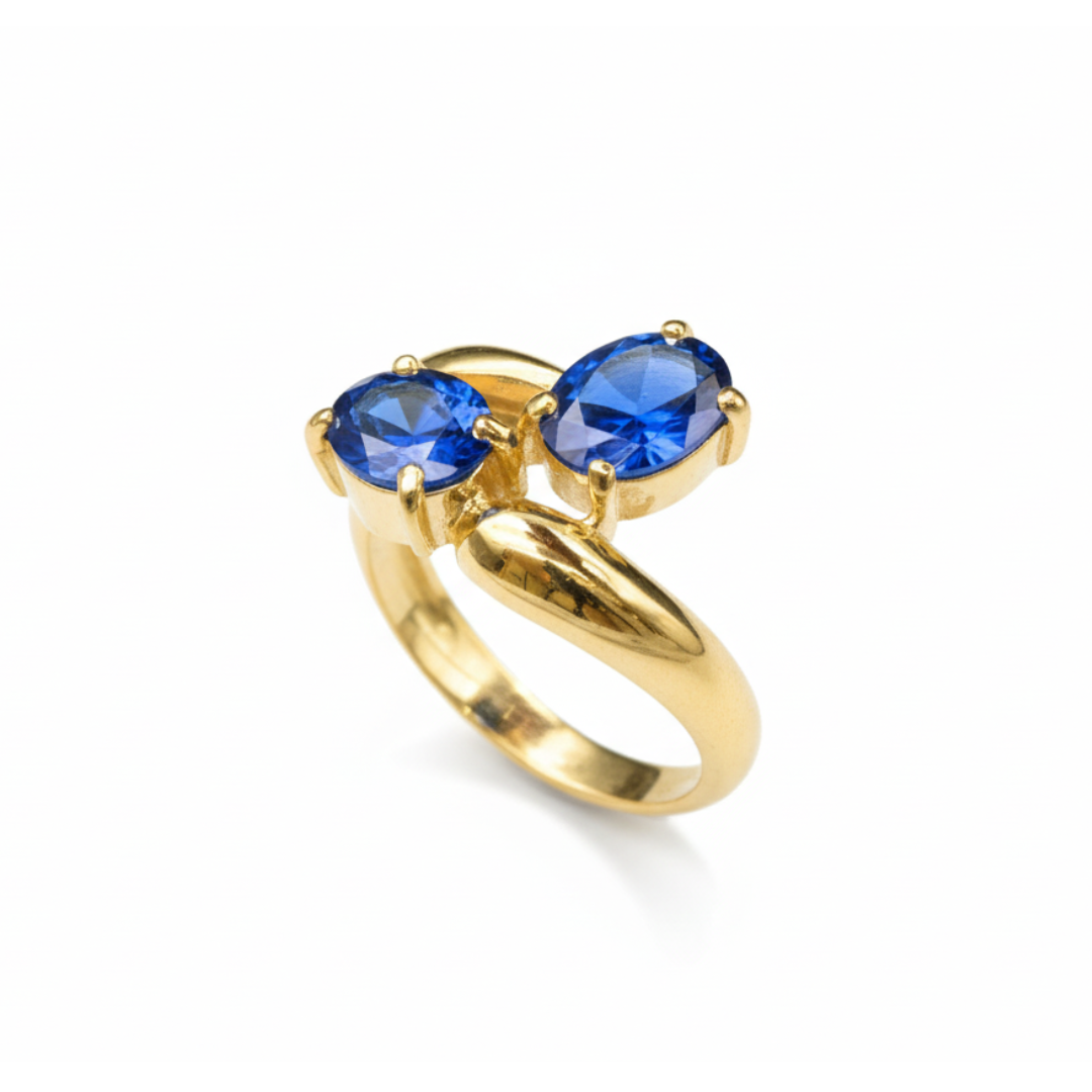 Adina Stone material options for 925 Sterling Silver, 18K Yellow Gold Vermeil, 18K White Gold Vermeil, 18K Rose Gold Vermeil.