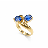 Adina Stone material options for 925 Sterling Silver, 18K Yellow Gold Vermeil, 18K White Gold Vermeil, 18K Rose Gold Vermeil.