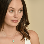 Charming 18k Gold Vermeil pendant featuring a captivating Oval Natural Fire Ethiopian Opal, perfect for special occasions.