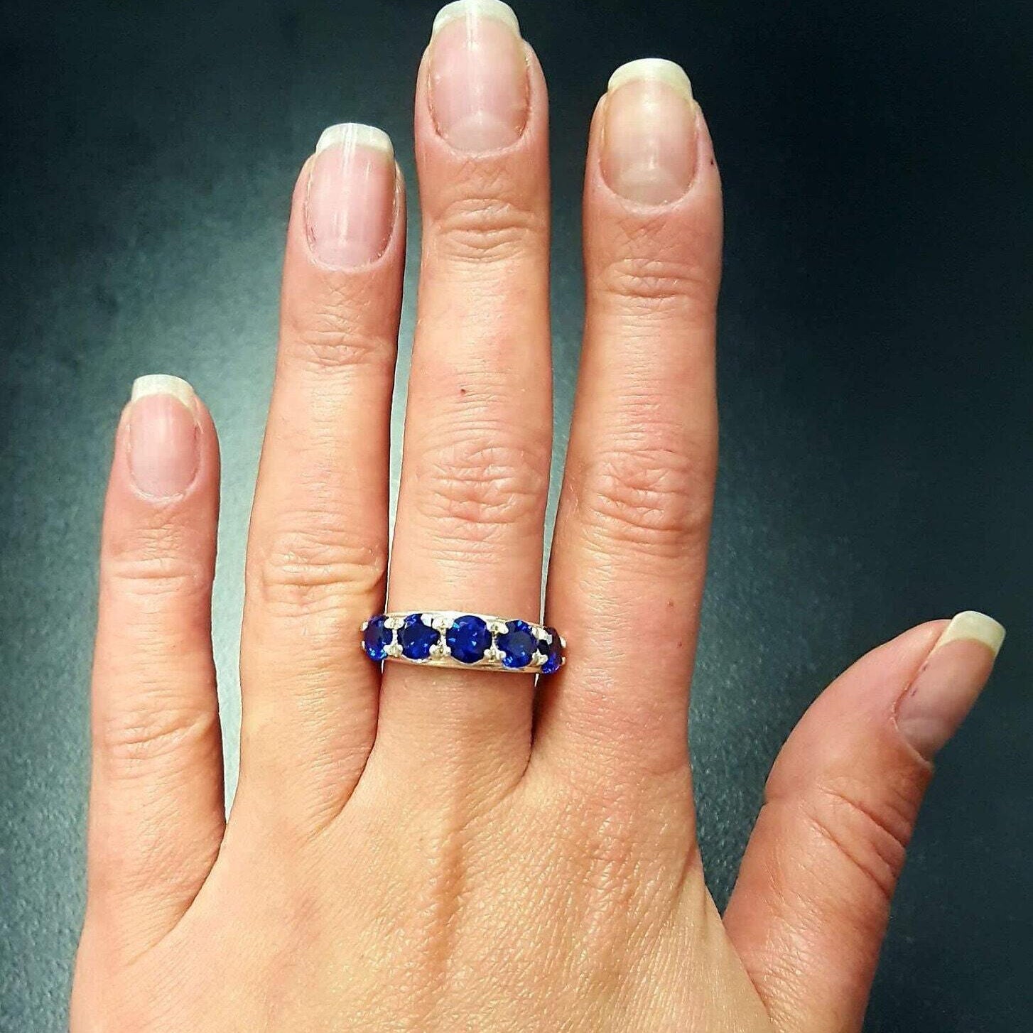 Adina Stone material options for 925 Sterling Silver, 18K Yellow Gold Vermeil, 18K White Gold Vermeil, 18K Rose Gold Vermeil.