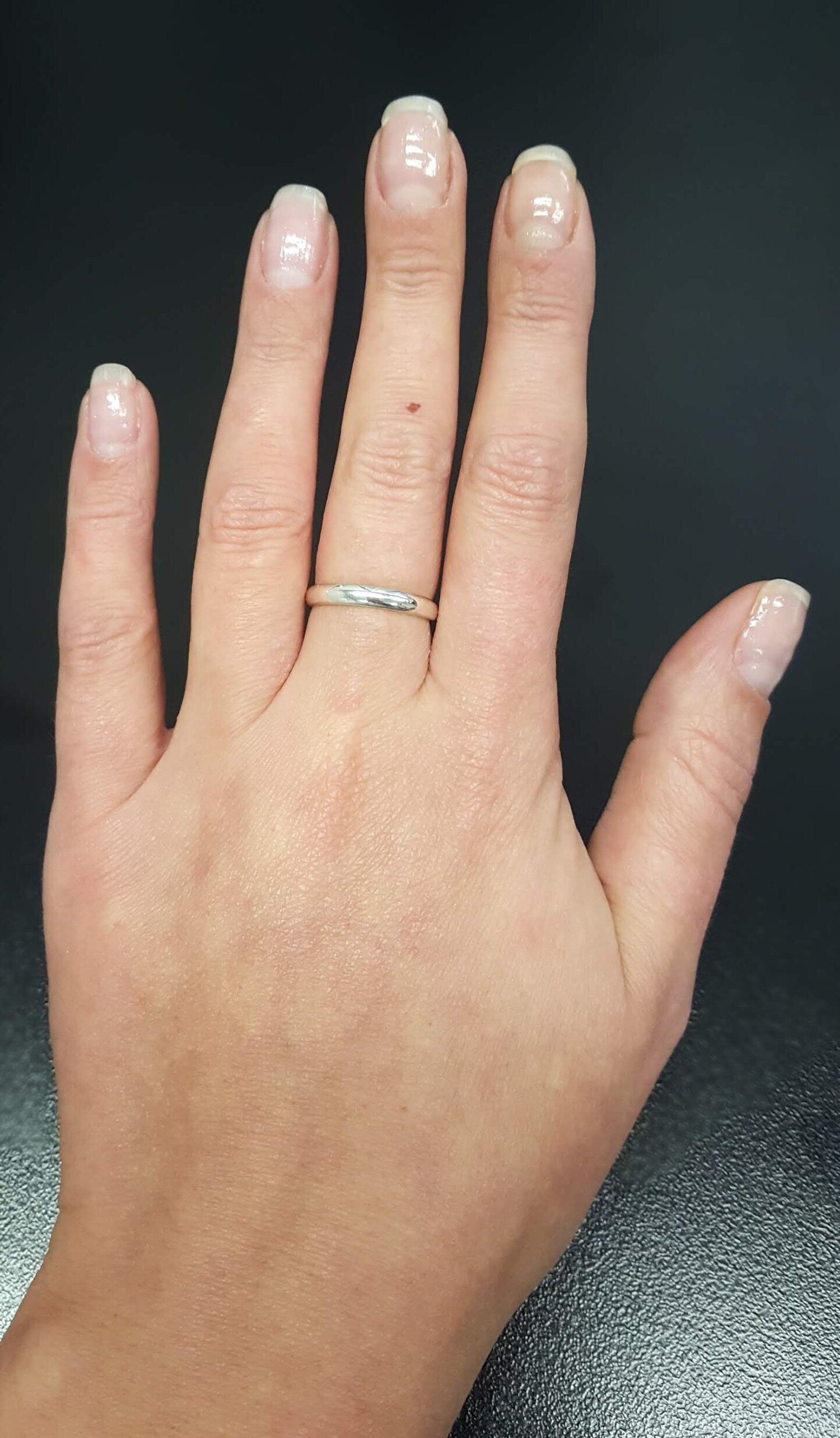 Plain Silver Ring, Sterling Silver Ring, Smooth Ring, Silver Ring, Vintage Ring, Classic Ring, Plain Band, Minimal Ring, Pure Silver