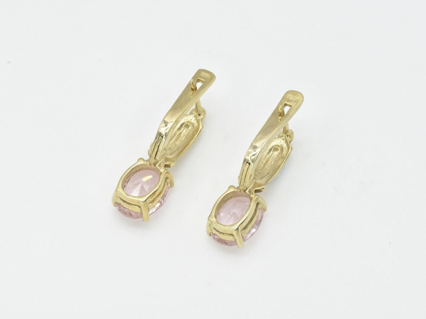 Morganite Earrings, Created Morganite Earrings, Tribal Earrings, Pink Vintage Earrings, Vintage Earrings, Silver Earrings, Pink Earrings(1)