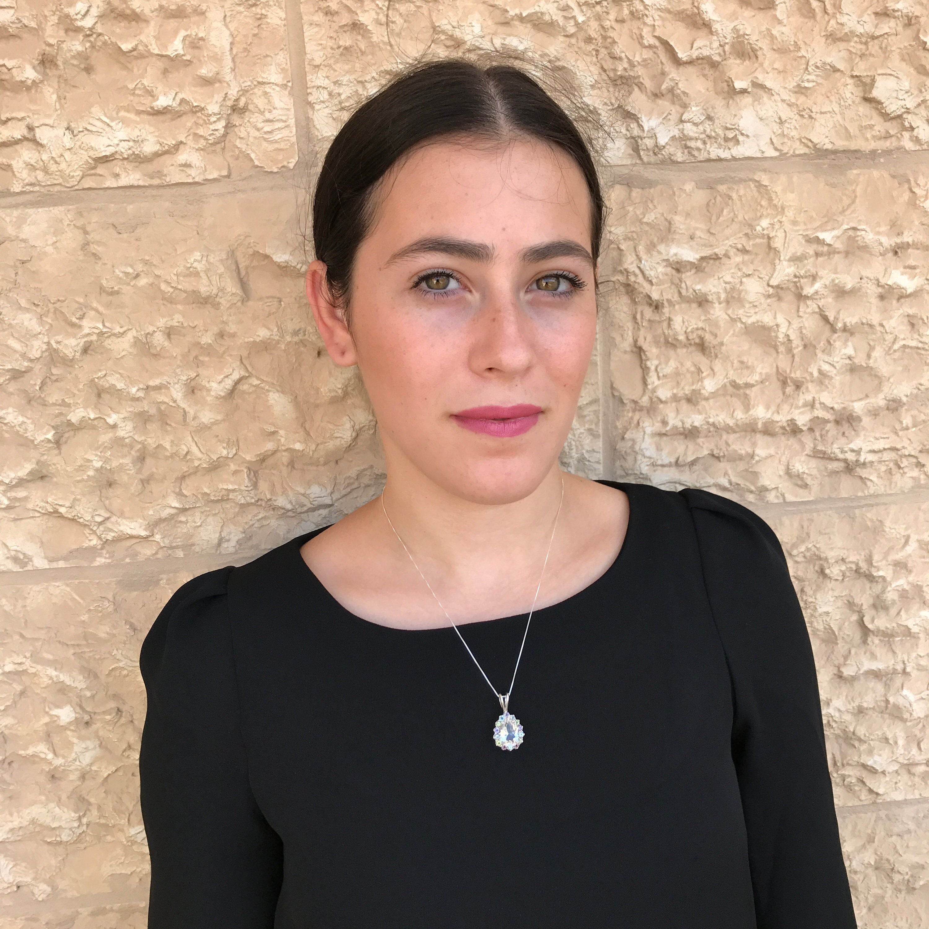 Teardrop Necklace, White Topaz Pendant, Victorian Pendant, Crystal Pendant with Halo, Topaz Necklace, Statement Pendant, 925 Silver Pendant