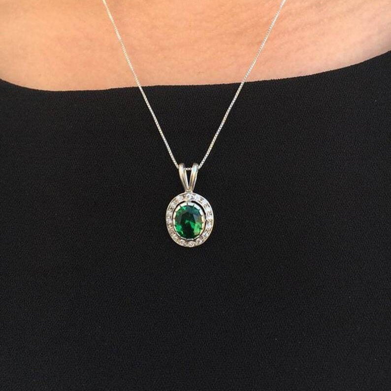 Red Garnet Pendant, Red Gemstone Pendant, Natural Garnet, Deep Red Stone, Oval Pendant, Garnet Necklace, Victorian Pendant, Silver Pendant