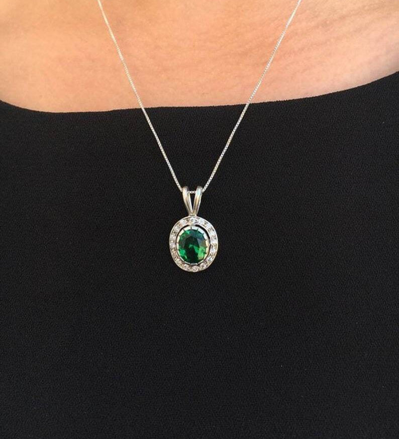 Red Garnet Pendant, Red Gemstone Pendant, Natural Garnet, Deep Red Stone, Oval Pendant, Garnet Necklace, Victorian Pendant, Silver Pendant