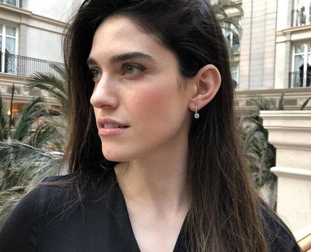 Fire Opal Earrings, Natural Opal, Dainty Earrings, Fire Opal Studs, Vintage Earrings, Precious Opal, Ethiopian Opal, Solid Silver Earrings