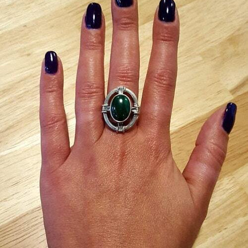 925 Sterling Silver Sapphire Ring featuring a dazzling oval Created Blue Sapphire, perfect for September birthdays and special occasions.