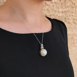 Huge Pearl Pendant - Natural Pearl Pendant - June Birthstone Necklace