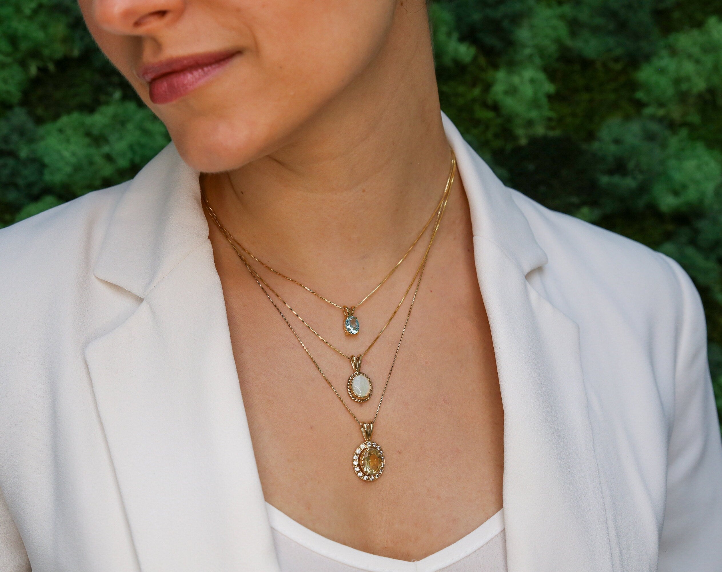 Elegant 18k Gold Vermeil Natural Ruby Pendant, perfect July Birthstone gift for special occasions and everyday wear.