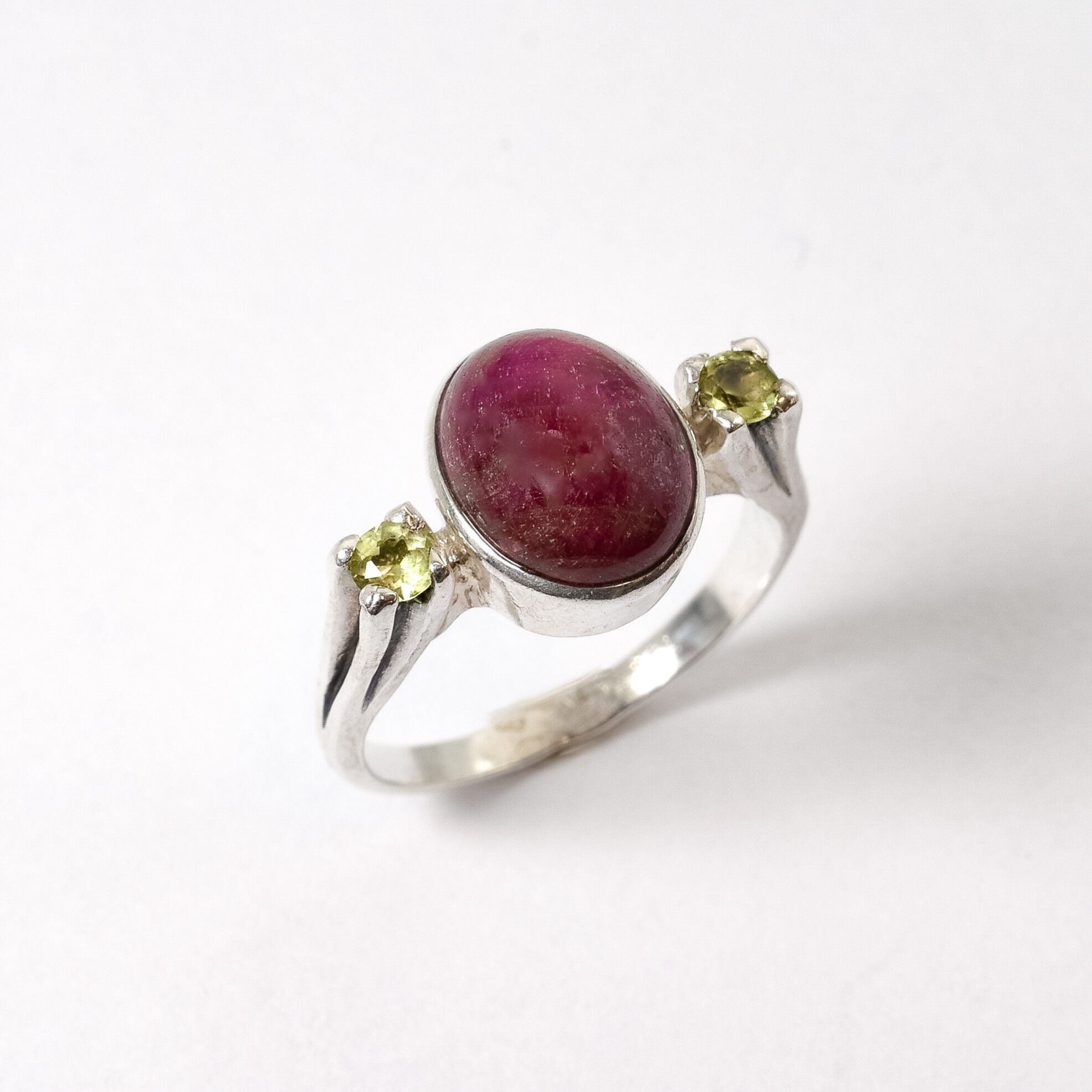 Natural Ruby Ring made in 925 Sterling Silver with Oval Natural Red Ruby in Bezel setting, July Birthstone gift idea, symbolizes nobility, purity, and passion, ideal for everyday wear and perfect for birthday gifting and special occasions.