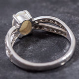 Opal Vintage Ring - Natural Opal Ring - October Birthstone Ring