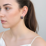 Ideal gifting ideas, Adina Stone Jewelry comes in a luxury cardboard box ready for gifting, green sustainable jewelry box.