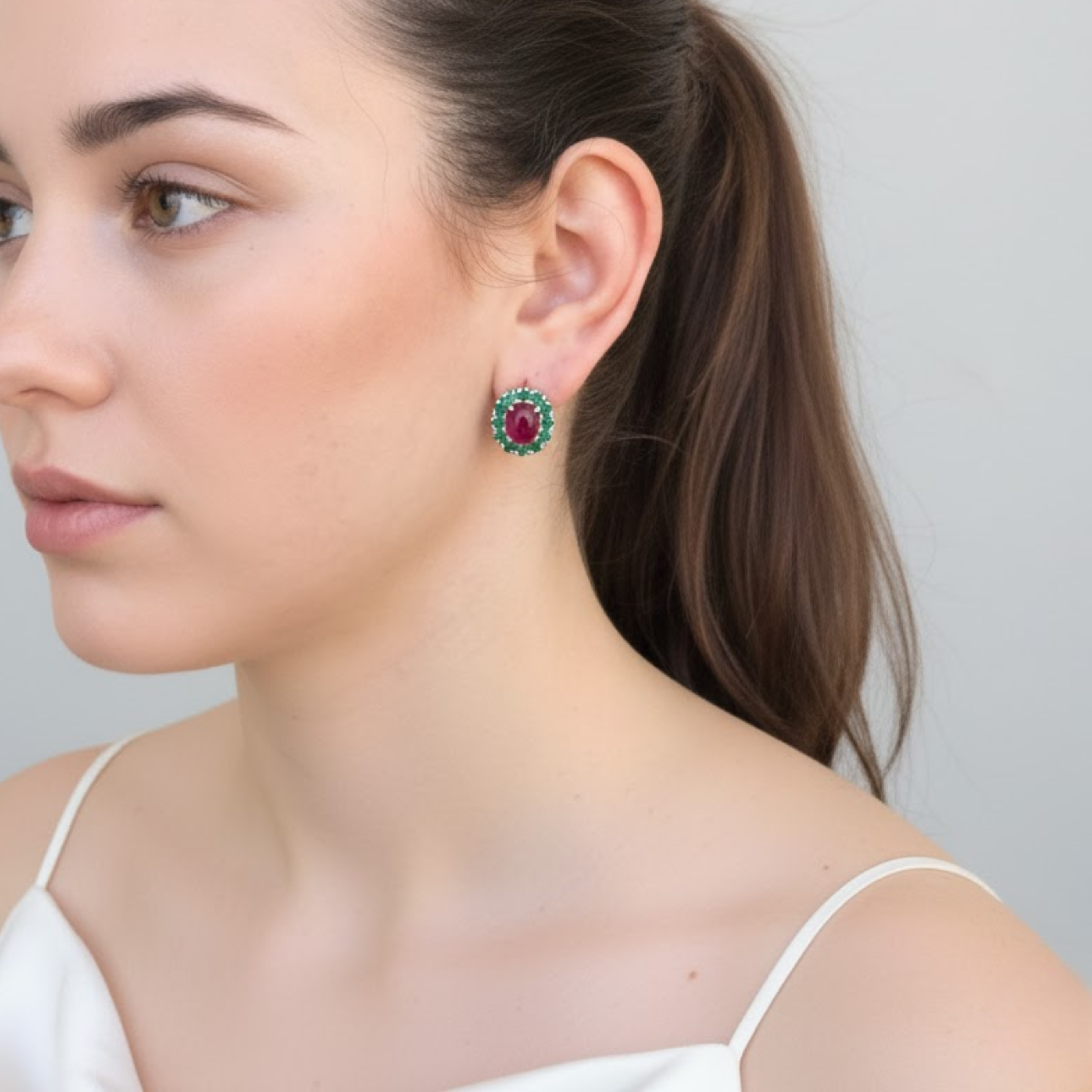 Ideal gifting ideas, Adina Stone Jewelry comes in a luxury cardboard box ready for gifting, green sustainable jewelry box.