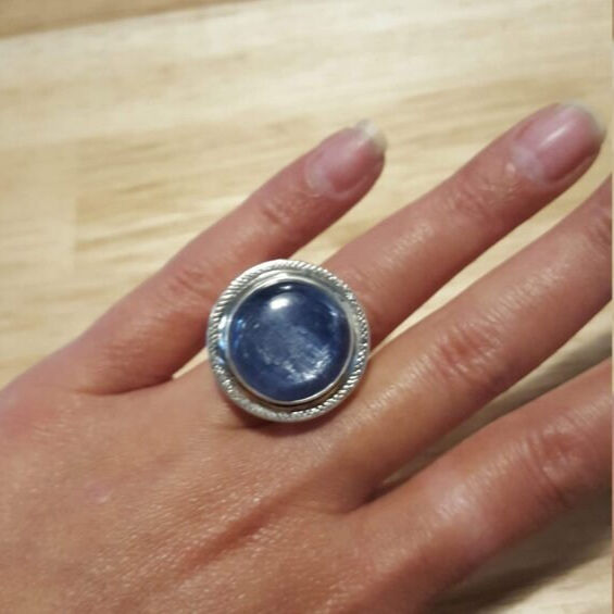 Rhodochrosite Ring, Natural Rhodochrosite, Statement Ring, Vintage Ring, February Birthstone, February Ring, Silver Ring, Rhodochrosite