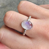 Moonstone Ring, Rainbow Moonstone, Natural Moonstone, June Birthstone, June Ring, Vintage Rings, Moonstone, Solid Silver Ring, Rainbow Ring