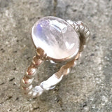 Moonstone Ring, Rainbow Moonstone, Natural Moonstone, June Birthstone, June Ring, Vintage Rings, Moonstone, Solid Silver Ring, Rainbow Ring