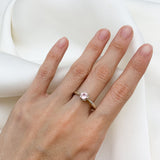 Unique Stone Ring, Morganite Ring, Created Morganite, Pink Promise Ring, Pink Vintage Ring, 925 Silver Ring, Pink Morganite Ring, Morganite (657495837)