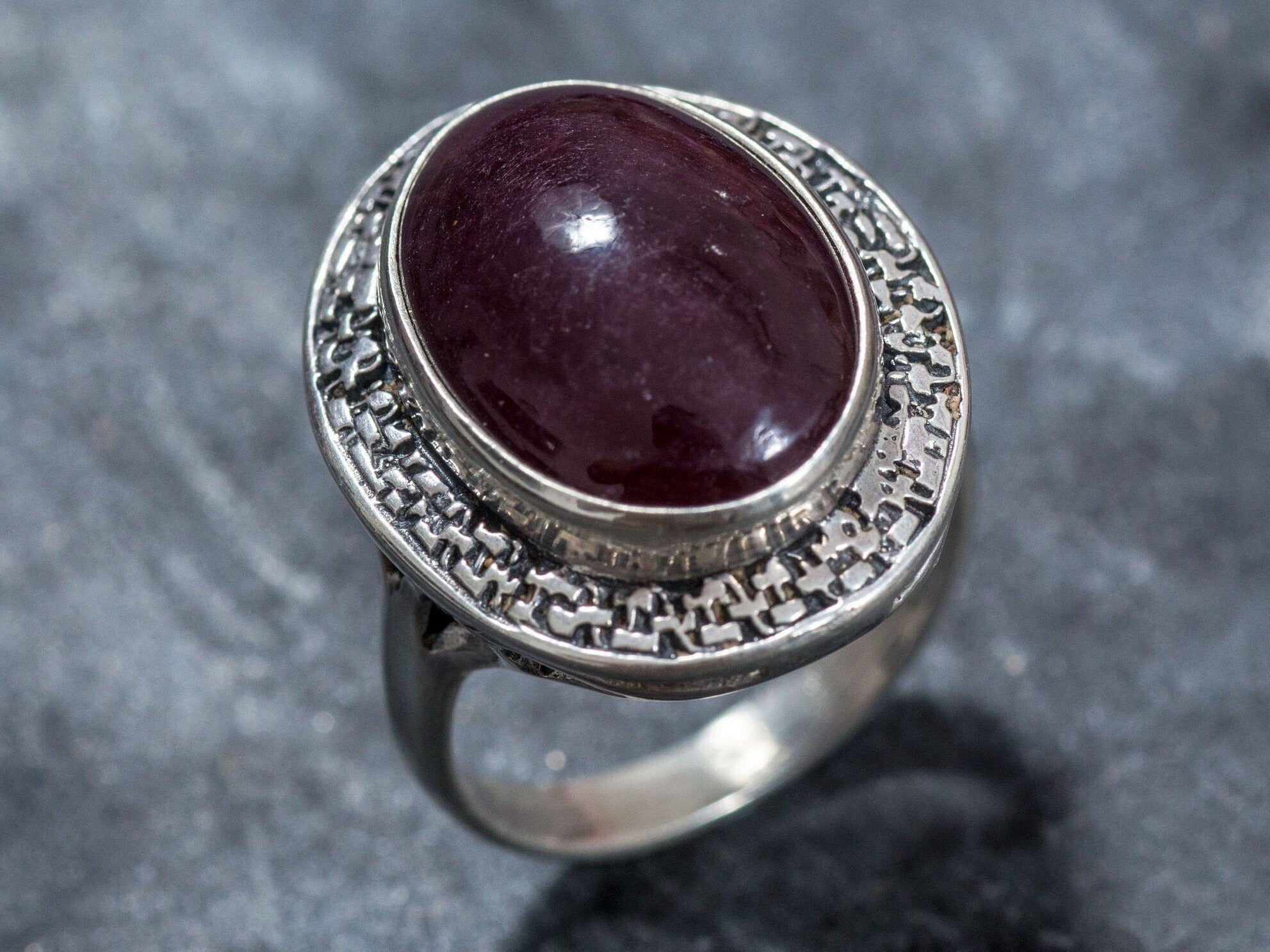 Natural Ruby Ring made in 925 Sterling Silver with Oval Natural Red Ruby in Bezel setting, July Birthstone gift idea, symbolizes nobility, purity, and passion, ideal for everyday wear and perfect for birthday gifting and special occasions.