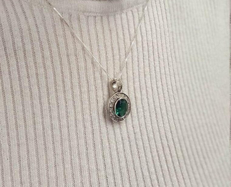 Opal Pendant, Ethiopian Opal, Natural Opal, October Birthstone, Vintage Pendant, Antique Pendant, Unique Pendant, Opal Necklace, 925 Silver