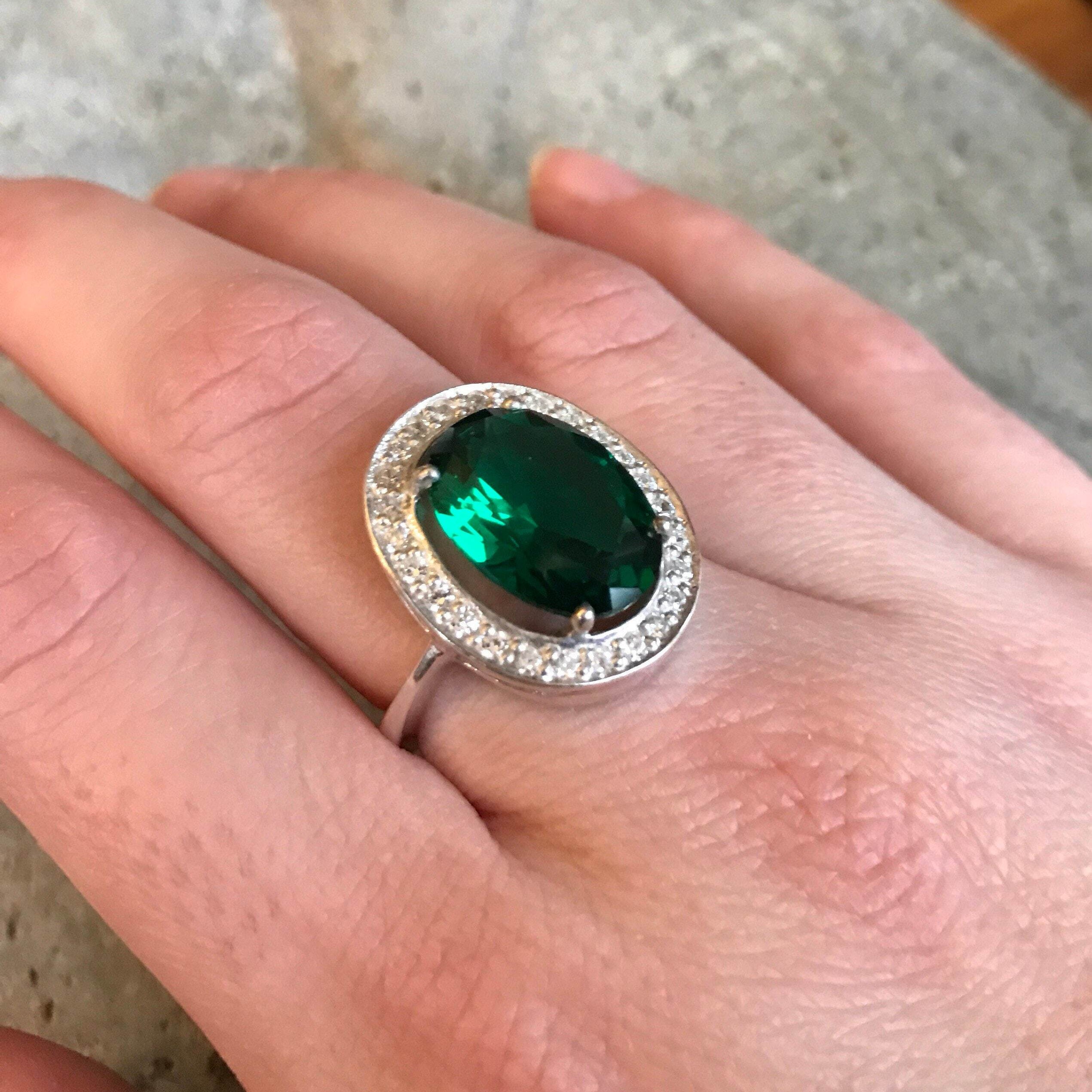 Large Amethyst Ring, Natural Amethyst, Vintage Ring, Purple Ring, February Birthstone, February Ring, Solid Silver Ring, Large Amethyst