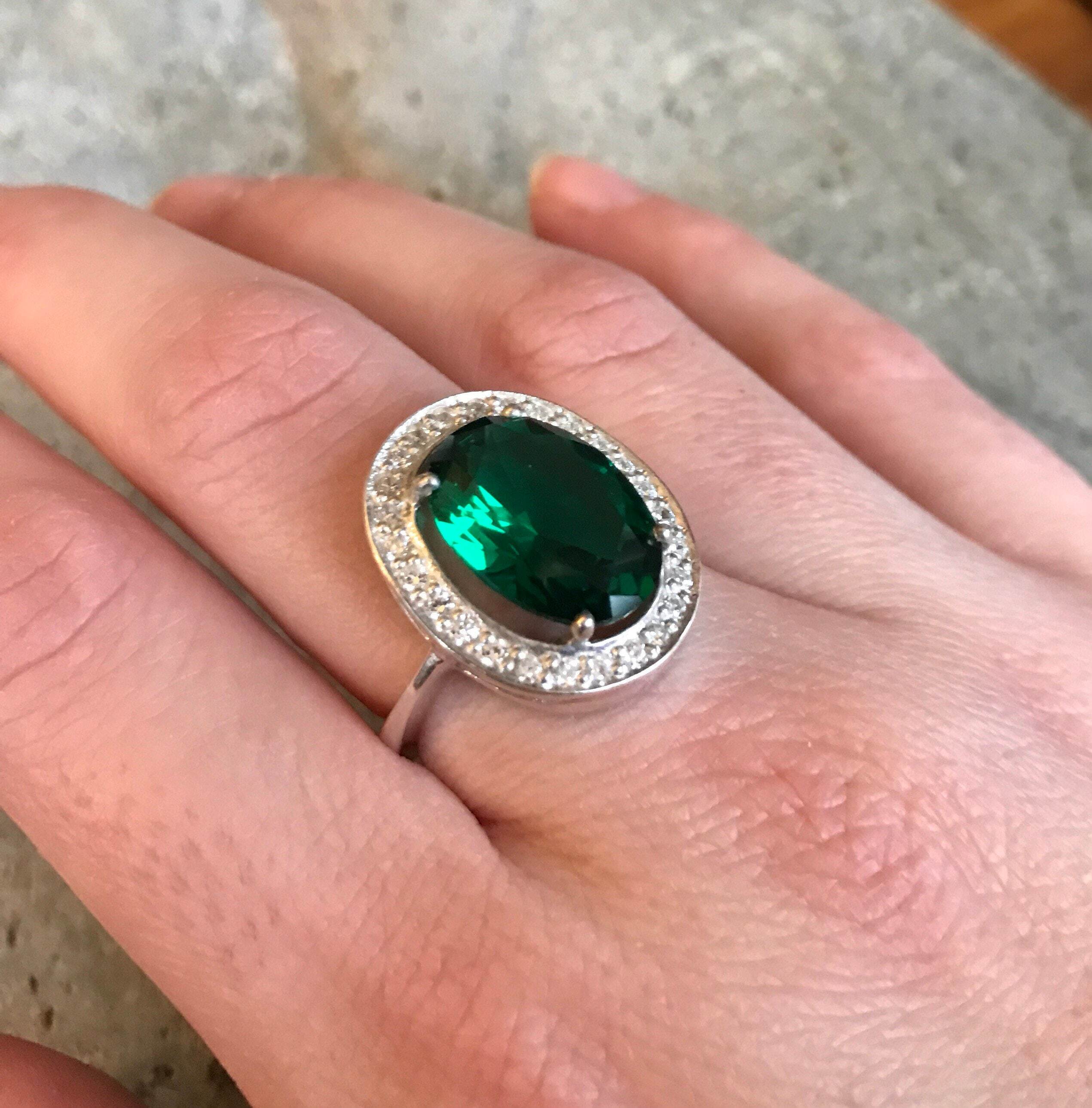 Large Amethyst Ring, Natural Amethyst, Vintage Ring, Purple Ring, February Birthstone, February Ring, Solid Silver Ring, Large Amethyst