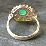 Chrysoprase Ring, Natural Chrysoprase, May Birthstone, November Birthstone, Citrine, Amethyst, Peridot, Mothers Birthstone, Birthstone Ring