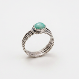 Natural Emerald Ring made in 925 Sterling Silver with Oval Natural Green Emerald in Prong setting, May Birthstone gift idea, symbolizes growth, harmony, and deep emotional healing, ideal for everyday wear and perfect for birthday gifting and special occasions.