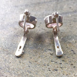 Rose Quartz Earrings - GENUINE Rose Quartz - Pink Earrings