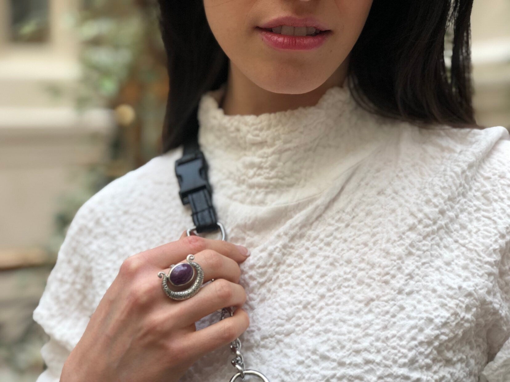 Beautiful 925 Sterling Silver Ring showcasing a vibrant oval ruby, symbolizing love and passion, perfect for special moments.