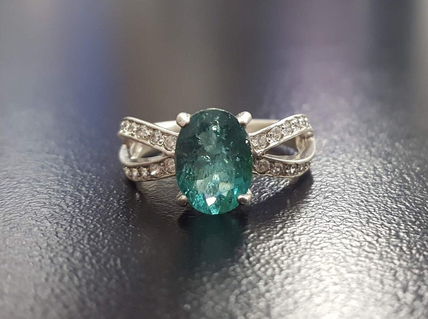 Tourmaline Ring, Blue Tourmaline, Natural Tourmaline, October Ring, Promise Ring, Blue Ring, October Birthstone, Silver Ring, Tourmaline