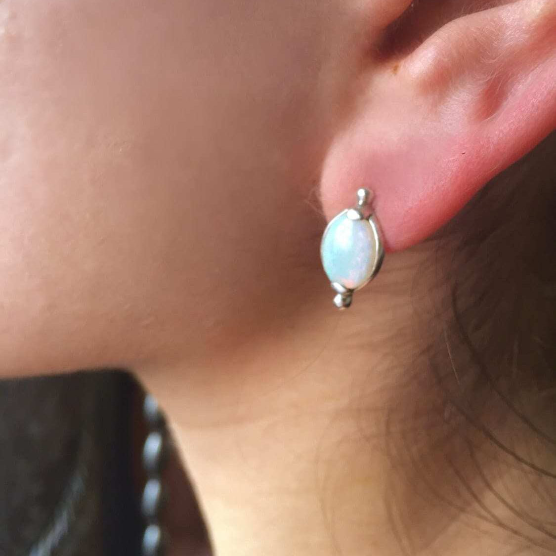 Coral Earrings, Natural Coral, Pink Coral, Peach Coral, Solid Silver Earrings, Italian Coral, Pure Silver, Natural Stone, Sterling Silver