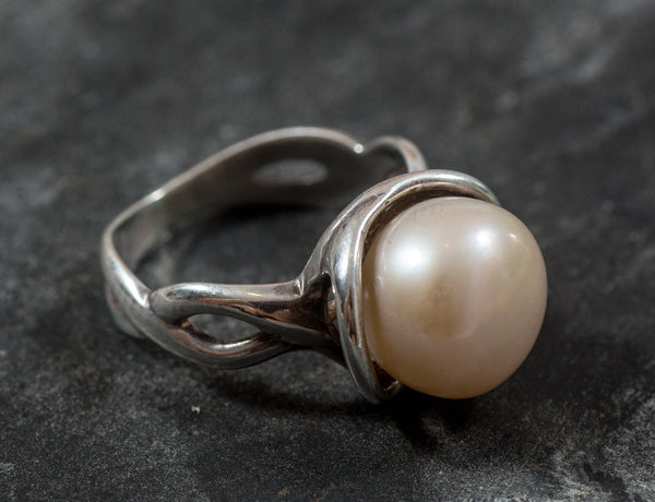 Certified 3-10ct Natural South Sea Pearl moti Astrological Silver Ring for  Strengthening Moon Self-confidence Anger Control Calmness - Etsy