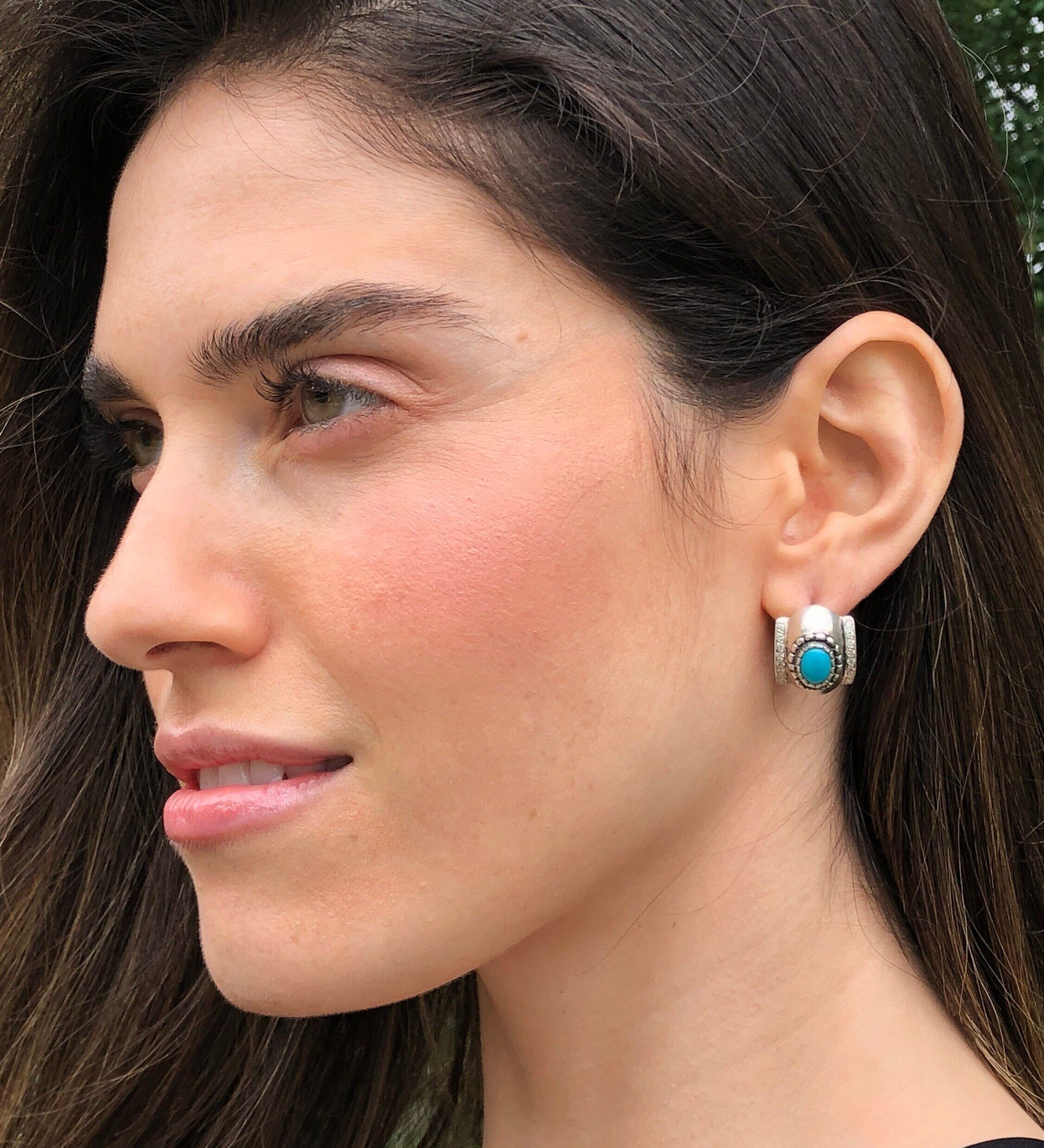 Elegant 925 Sterling Silver earrings featuring oval Natural Blue Sapphire, perfect for birthdays and special occasions.