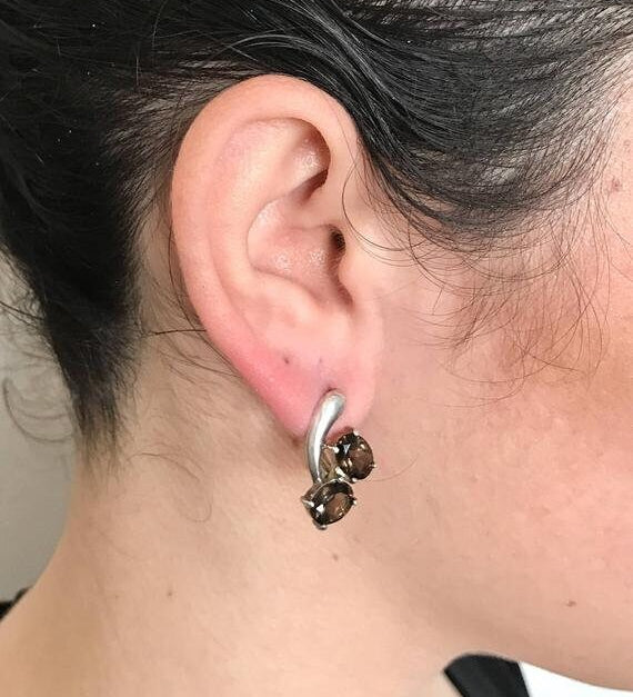 Opal Earrings, Natural Opal, Vintage Earrings, Flashy Earrings, October Earrings, Unique Earrings, 925 Silver Earrings, Ethiopian Opal