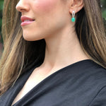 Unique Earrings, Turquoise Earrings, Natural Turquoise, December Earrings, Vintage Earrings, Silver Earrings, Arizona Turquoise, Turquoise