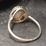 Fire Opal Ring - Vintage Opal Ring - Victorian Ring