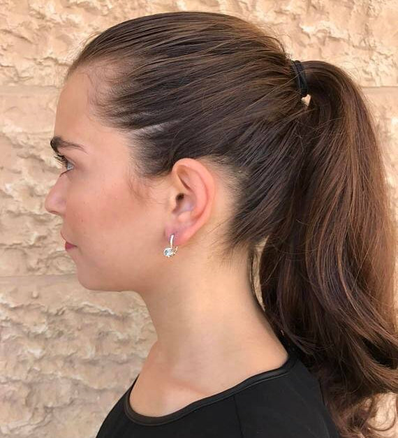 Citrine Earrings, Natural Citrine, Yellow Earrings, Stud Earrings, November Earrings, November Birthstone, Solid Silver Earrings, Citrine