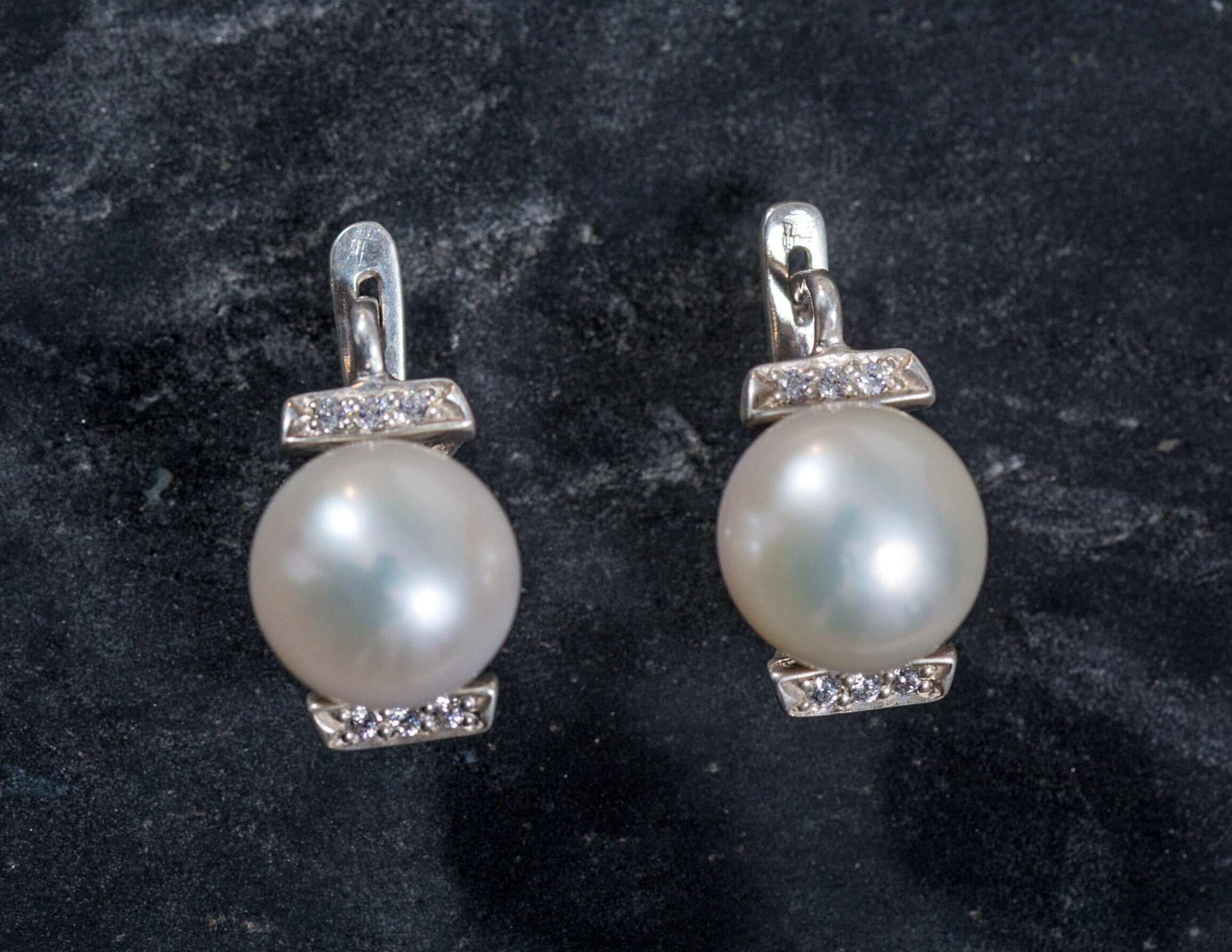 Pearl Earrings, Natural Pearls, White Pearl Earrings, Vintage Earrings, June Birthstone, Silver Earrings, Bridal Earrings, White Pearl,Pearl