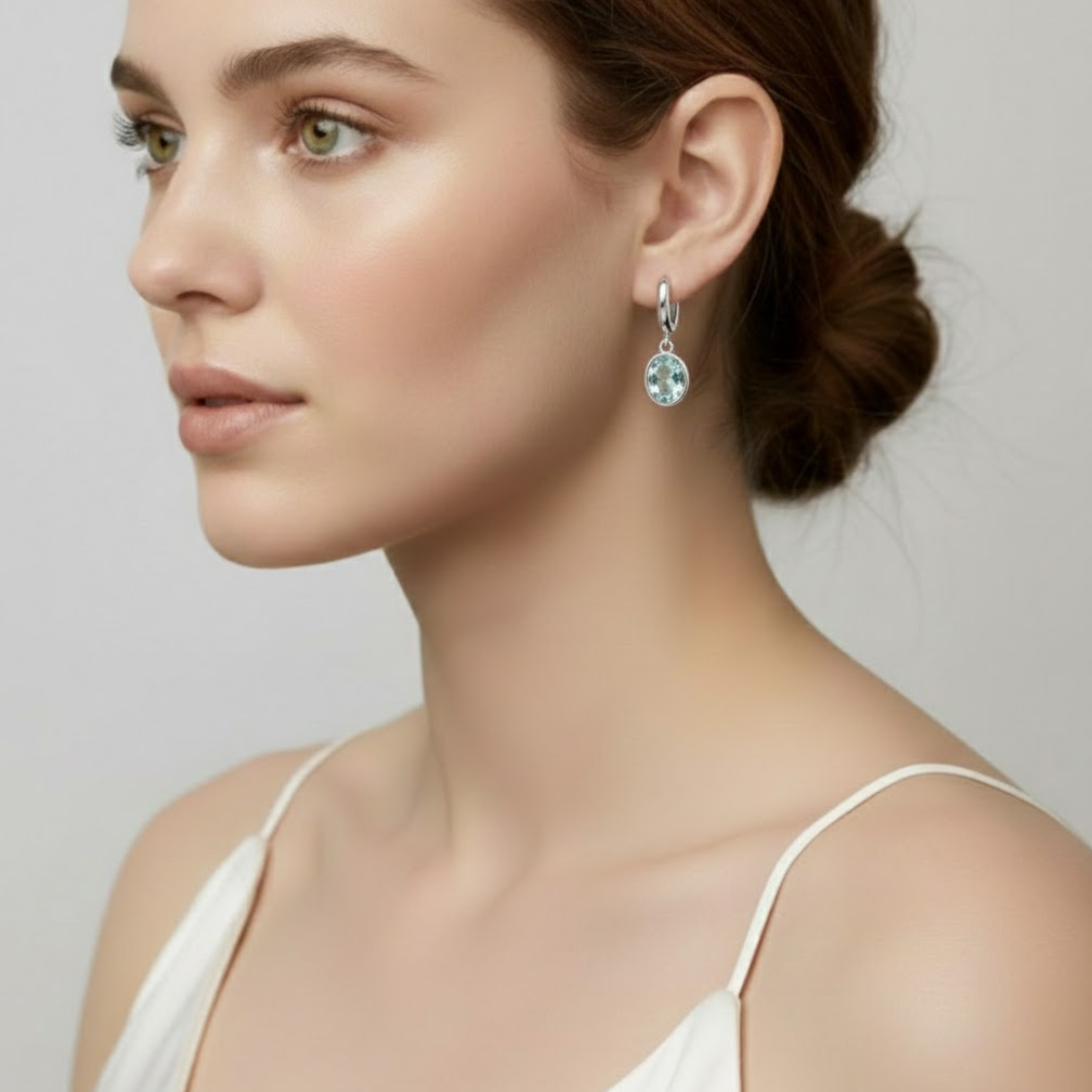 Ideal gifting ideas, Adina Stone Jewelry comes in a luxury cardboard box ready for gifting, green sustainable jewelry box.