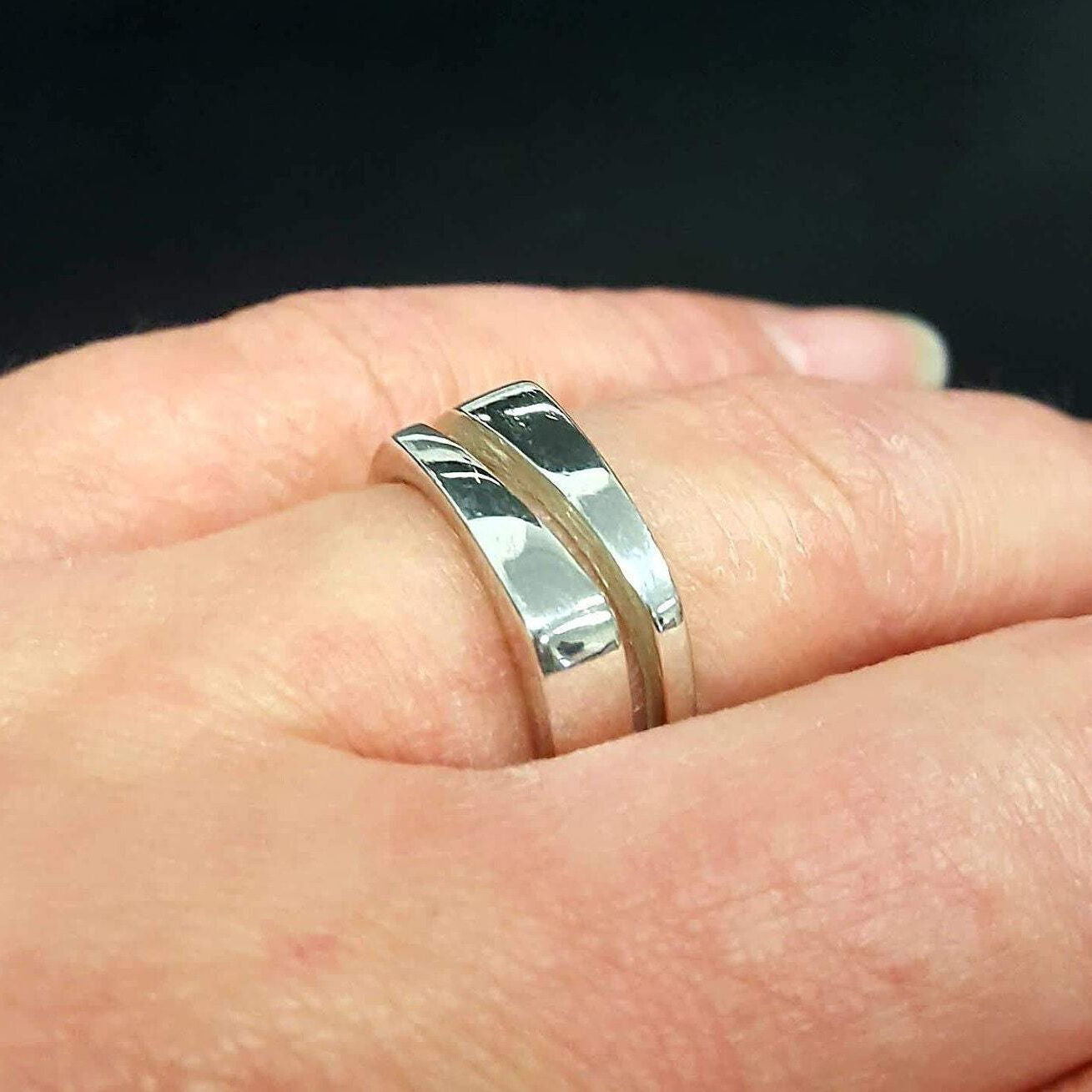 Silver Designer Ring, Solid Silver Ring, Unisex Ring, Unique Silver Ring, Art Ring, Interesting Ring, Sterling Silver Ring, Silver Ring