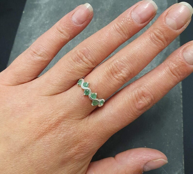 Elegant 18k Gold Vermeil Natural Ruby Ring, featuring a round channel-set ruby, perfect for birthdays and special occasions.