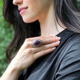 Ruby Ring, Natural Ruby Ring, July Birthstone Ring, Victorian Ring, Large Ruby Ring, Heavy Ring, Statement Ring, Solid Silver Ring, Ruby