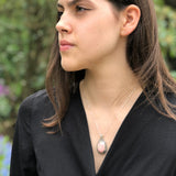 Rhodochrosite Pendant, Natural Rhodochrosite, Statement Pendant, Unique Silver Pendant, Large Pendant, Vintage Pendants, Statement Necklace