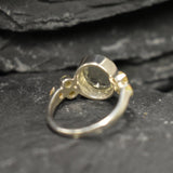 Citrine Ring, Natural Citrine, November Birthstone, Victorian Ring, Yellow Diamond Ring, Vintage Ring, Large Citrine Ring, Solid Silver Ring