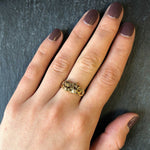 Gold Cat Ring, Cat Face Ring, Two Cats Ring, Cat Band, Kitty Ring, Cat Mask Ring, Kitten Ring, Animal Ring, Gold Plated Ring, Gold Vermeil