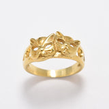 Gold Cat Ring, Cat Face Ring, Two Cats Ring, Cat Band, Kitty Ring, Cat Mask Ring, Kitten Ring, Animal Ring, Gold Plated Ring, Gold Vermeil