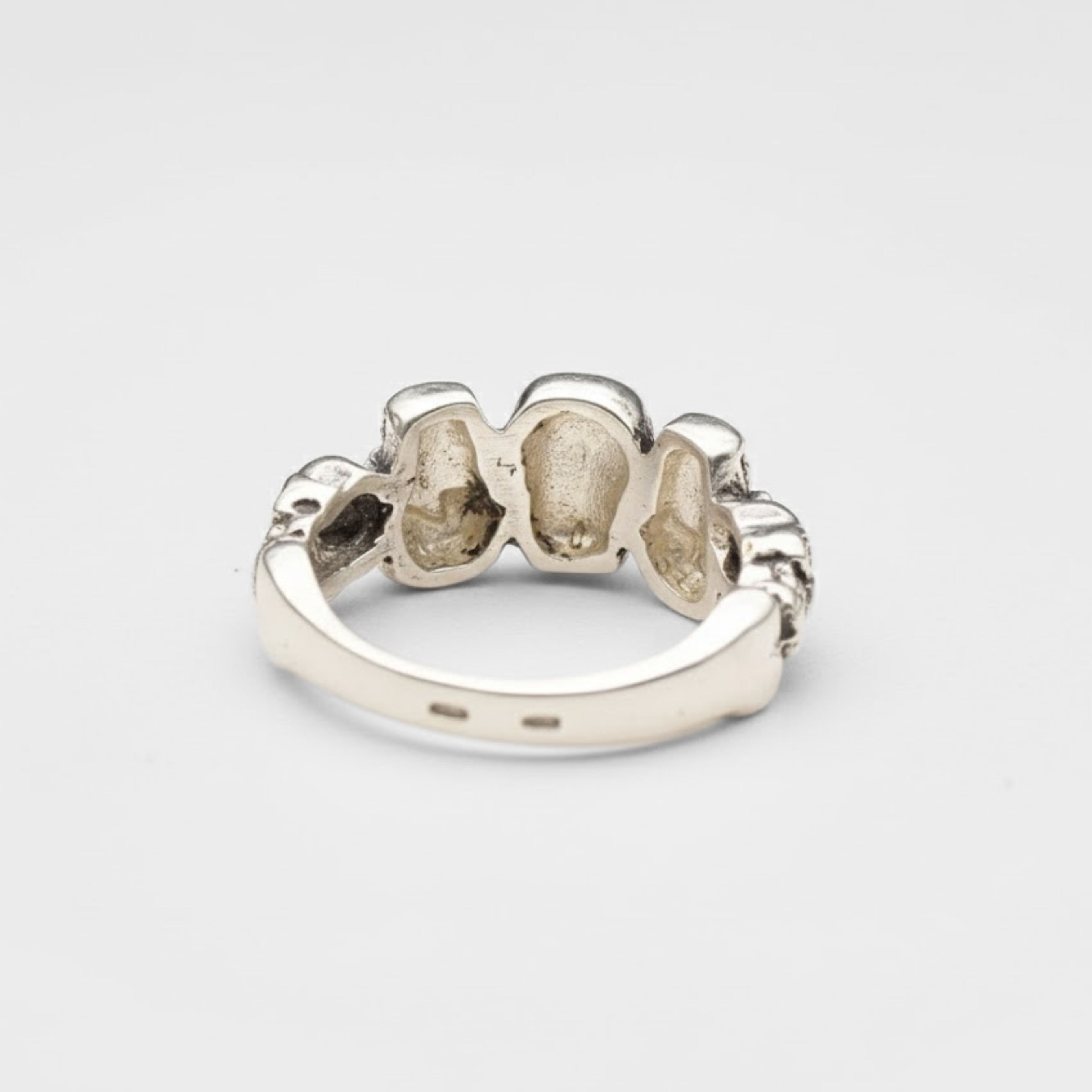 Adina Stone material options for 925 Sterling Silver, 18K Yellow Gold Vermeil, 18K White Gold Vermeil, 18K Rose Gold Vermeil.