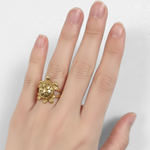 Adina Stone material options for 925 Sterling Silver, 18K Yellow Gold Vermeil, 18K White Gold Vermeil, 18K Rose Gold Vermeil.